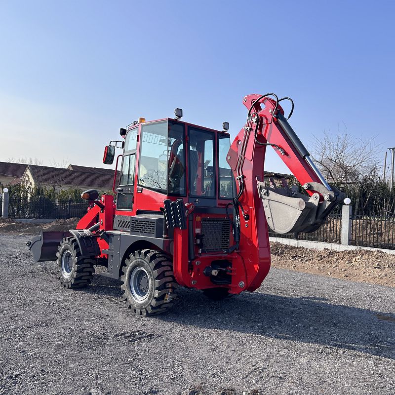 Mini Tractor Backhoe Loader